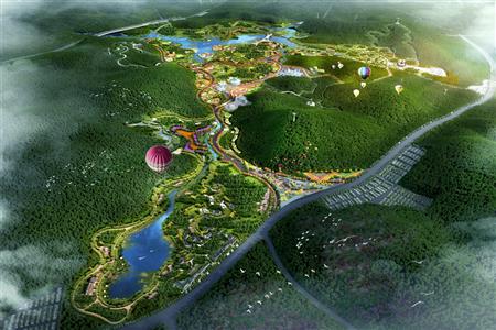 贵州黔南，第四届中国绿化博览会绿博园概念规划