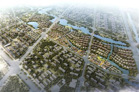 许昌市，建安区北方周庄特色小镇概念规划
