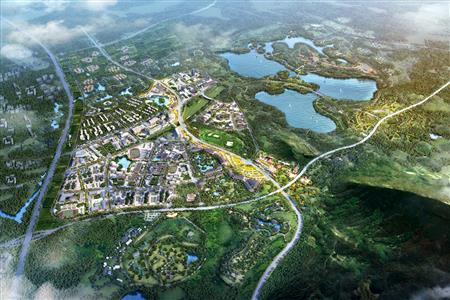 镇江，韦岗片区概念规划及温泉康养特色小镇设计